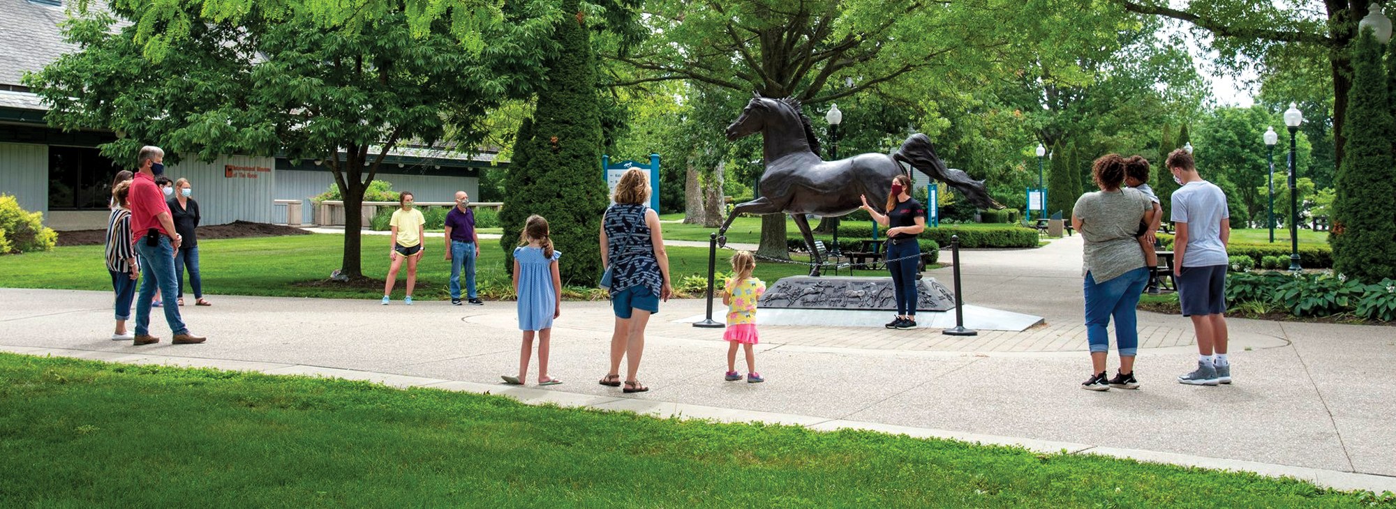 Morgan Statue at Kentucky Horse Park